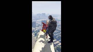 Gta 5 Epic Ragdoll Show Spiderman Vs Colour Minion Falls amp Fails in Gta V Part  17 gta shorts [upl. by Jamila]