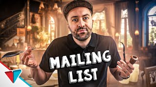 Doing mailing lists the hard way [upl. by Ikcin]