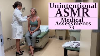 Unintentional ASMR Medical Assessments Part 73 [upl. by Annalla]