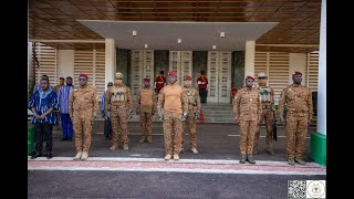 Cérémonie de Montée des Couleurs  Le Président TRAORE adresse un message fort au peuple burkinabè [upl. by Iniffit732]