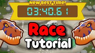 BTD6 Race Tutorial  guide  Quick Support [upl. by Scrogan64]