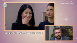 Kısmetse Olur  Hazal Semihin adını tahtadan siliyor [upl. by Eniamrehs285]