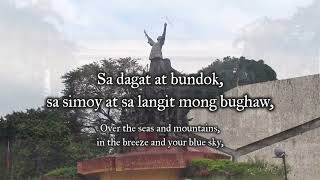 quotBayan Kong Hirangquot  Medley of Filipino Patriotic Songs [upl. by Suoicerpal]