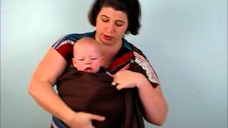 Ring Sling Kangaroo Carry Instructions [upl. by Ragde]