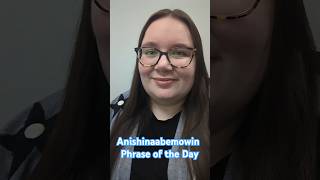 Anishinaabemowin Phrase of the Day  gwii babaamosemi anishinaabemowin anishinaabe [upl. by Enytsirhc257]