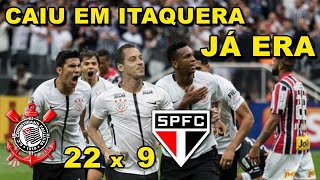 Corinthians 22 x 9 São Paulo I Retrospecto na Arena Corinthians [upl. by Wilone]