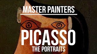 Pablo Picasso 18811973  The Portraits  A collection of paintings 4K Ultra HD [upl. by Mcripley]