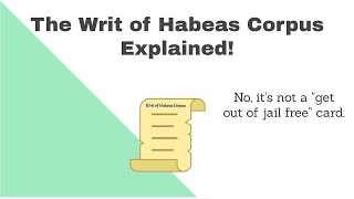 What is Habeas Corpus And How Does it Work This Video Explains [upl. by Westfall]