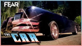 The Killer Car Kills Two Bikers Opening Scene  The Car 1977  Fear [upl. by Yole]