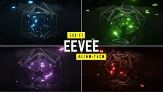 SciFi AlienTech EEVEE render animation blender [upl. by Eidod]