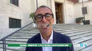 Pescara  Giampietro quotIl Pd si prepara a unopposizione duraquot [upl. by Naujuj532]