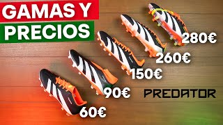 QUÉ PREDATOR NECESITAS  Todas las GAMAS y PRECIOS DE ADIDAS PREDATOR [upl. by Duff]