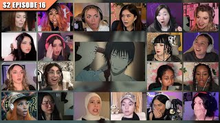 Girls React Jujutsu Kaisen Season 2 Episode 16 Reaction Mashup  呪術廻戦 [upl. by Aihcela]