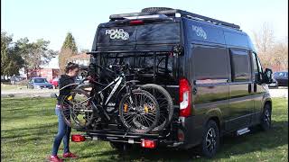 AluLine EuroCarry Adventure Rack Fiat Ducato Fahrradträger [upl. by Alaekim]