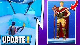 NEW Fortnite Update  Season 8 Map Royale Jonesy Skin 730 Changes [upl. by Daven]