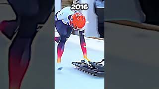 Alessia Crippa  World Cup  Women Skeleton bodysuit skeletonsport sport [upl. by Zennie]