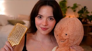 ASMR Getting You Ready For Bed  Tucking You In ✨ scalp care skincare pampering layered sounds [upl. by Winser607]