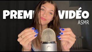 ASMR  Ma première vidéo présentation  triggers [upl. by Sillyrama]