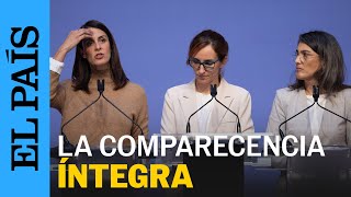 CASO ERREJÓN  La rueda de prensa íntegra de Más Madrid  EL PAÍS [upl. by Aerised100]