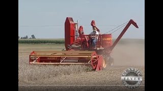 1949 Massey Harris 21A Combine and 1949 B1 Dodge Truck  Classic Tractor Fever Tv [upl. by Araz630]