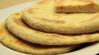 Easy Turkish Pan Bread Recipe – Leavened Bread Bazlama [upl. by Chas110]