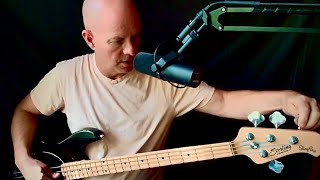 How to Tune Your Bass to Concert A  A Guide to Relative Pitch and harmonics [upl. by Kathye811]