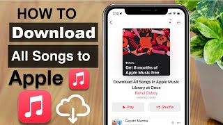 How to Download All Songs in Apple Music Library at Once in a Single Click [upl. by Turnbull]