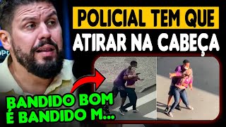 O POLICIAL TEM QUE ATIRAR PRA MAT4R  RAUL BLANK  PCERJ  CopCast [upl. by Akirdna74]