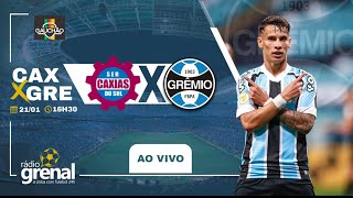 CAXIAS X GRÊMIO  CAMPEONATO GAÚCHO 2023  AO VIVO [upl. by Annayrb]