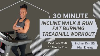 30 Minute CalorieBurning Treadmill Workout Treadmill Workout To Help With Weight Loss [upl. by Web468]