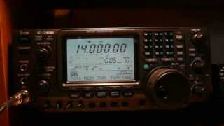 Icom IC7400 part 1 [upl. by Aeirdna]