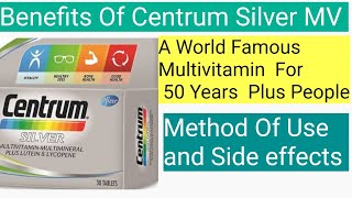 Centrum Silver Multivitamin For 50 Plus People Full Review  DrKashifLight [upl. by Cerveny]