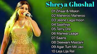 Best Songs of Shreya Ghoshal  Shreya Ghoshal Latest Bollywood Songs  Shreya [upl. by Cresa]