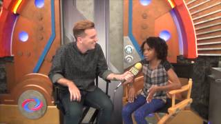 Riele Downs BTS  Nickelodeons Henry Danger  AfterBuzz TV [upl. by Lenzi]