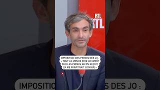 Imposition des primes des JO  quotTout le monde paye un impôt sur les primes quon reçoitquot [upl. by Frederico]