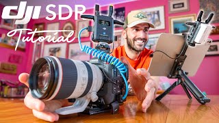 DJI SDR Transmission il sistema da non sottovalutare  TUTORIAL COMPLETO con funzioni nascoste [upl. by Adnolohs]