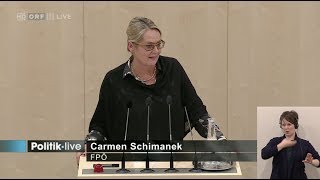 Carmen Schimanek  Kindesunterhalt  12102017 [upl. by Inol]