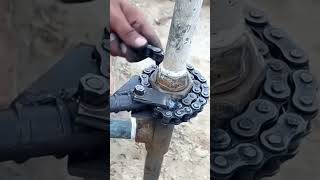 Disassembly process of water pipe straight joint [upl. by Sellig]