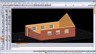 AEC Roof Trusses in Caddie dwg Architecture compatible CAD software [upl. by Bravar898]