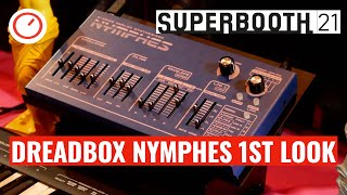 Superbooth 2021 Dreadbox Nymphes poly Synthesizer first look [upl. by Mccallum]