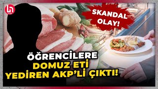 Düzceye domuz eti yediren AKPli isimden skandal savunma [upl. by Germann]