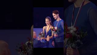 ✨ Vasilisa Kaganovskaya amp Maxim Nekrasov medal ceremony Russian Grand Prix Krasnoyarsk ✨ [upl. by Rodgiva]