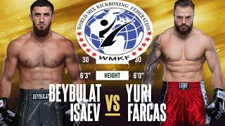 Isaev vs Farcas  Kickboxing best techniques [upl. by Eninnaj600]