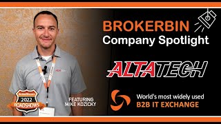 BrokerBin Company Spotlight Alta Technologies [upl. by Arim922]