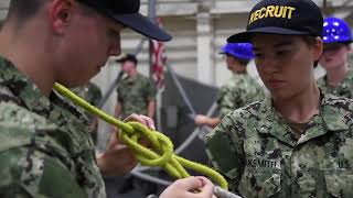 Navy Boot Camp Staff Discusses Working at RTC [upl. by Frey506]