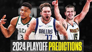 NBA Playoff Predictions EVERY ROUND [upl. by Oidgime]