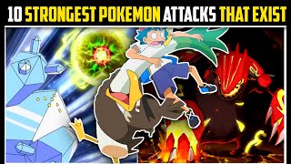 10 Strongest Pokemon Attacks Without Any Drawbacks Ranked  10 POKEMON ATTACK  Pokemon HINDI [upl. by Powell514]