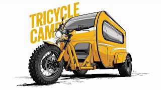 NEW Tricycle Camper Revolutionizing Compact Adventure Travel [upl. by Eugene835]