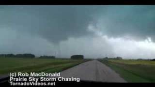 Incredible video of the July 23 2008 Manitoba tornado [upl. by Justus539]