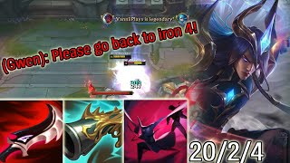 I PLAYED LETHALITY YONE AND MADE THE ENEMY TEAM LOSE IT [upl. by Aiyekal]